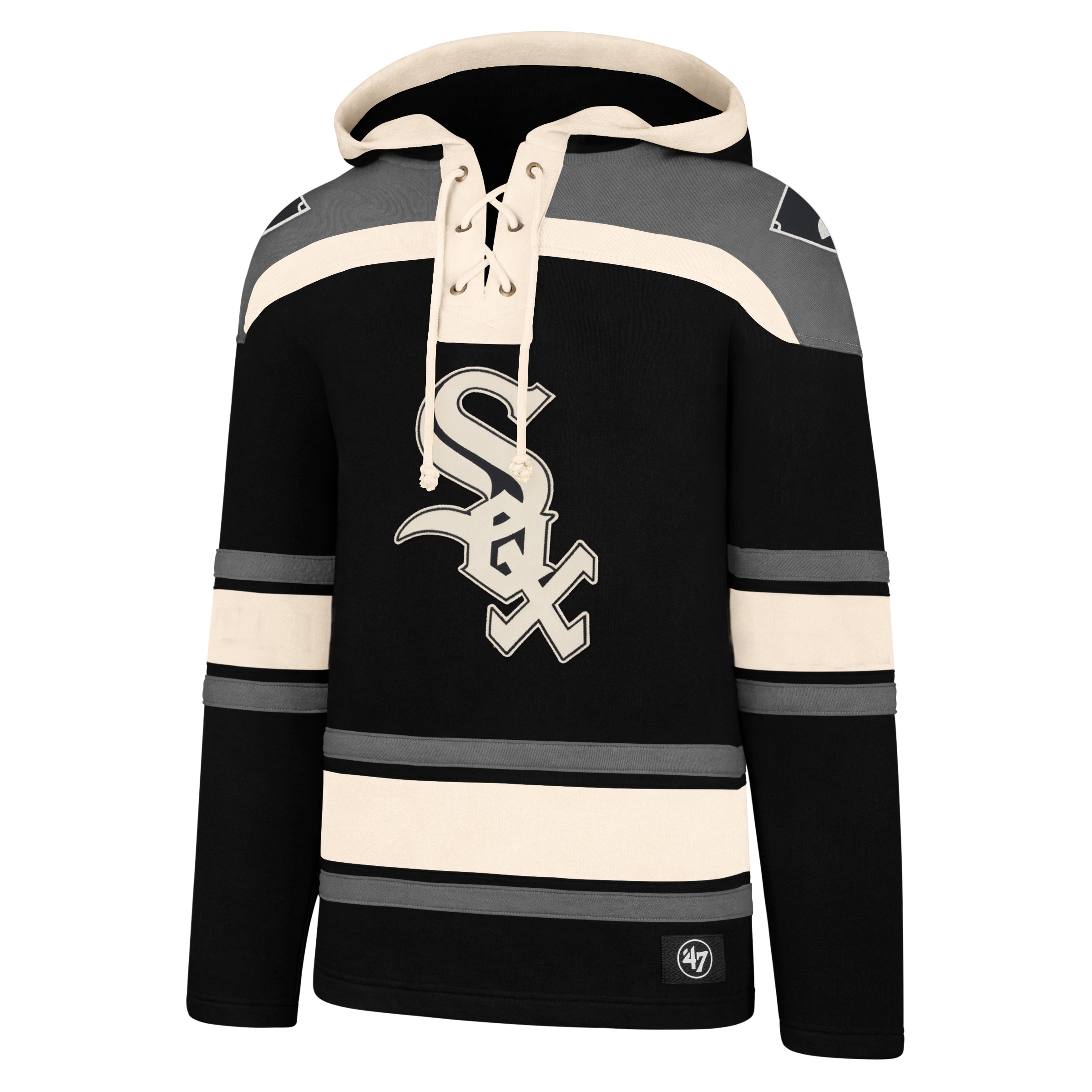 CHICAGO WHITE SOX SUPERIOR '47 LACER HOOD JET BLACK