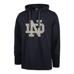 NOTRE DAME FIGHTING IRISH PREMIER '47 ASHBY PIQUE HOOD ATLAS BLUE