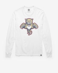 FLORIDA PANTHERS PREMIER '47 FRANKLIN LONG SLEEVE TEE WHITE WASH