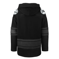 PHILADELPHIA 76ERS ANTHRACITE SUPERIOR '47 LACER HOOD JET BLACK