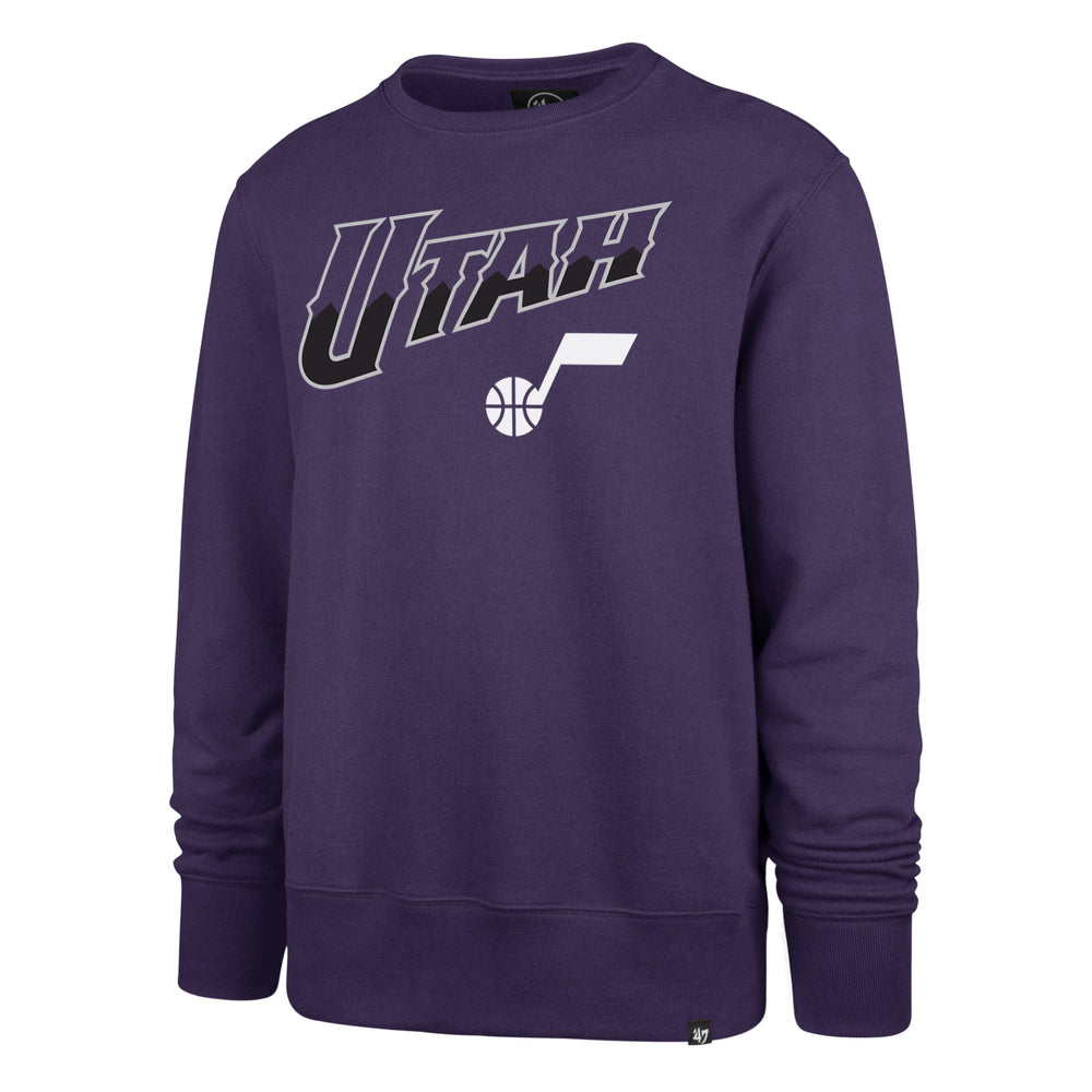 UTAH JAZZ CITY EDITION POSTGAME '47 HEADLINE CREW PURPLE