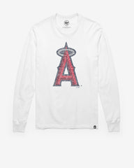 LOS ANGELES ANGELS PREMIER '47 FRANKLIN LONG SLEEVE TEE WHITE WASH