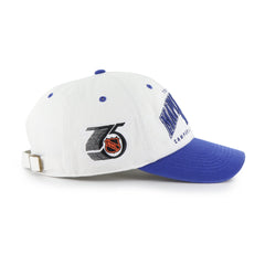 TORONTO MAPLE LEAFS VINTAGE RETRO FREEZE '47 CLEAN UP MF MID FIT RAW WHITE