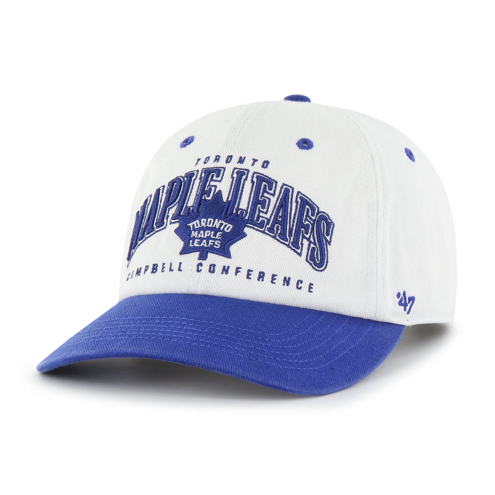 TORONTO MAPLE LEAFS VINTAGE RETRO FREEZE '47 CLEAN UP MF MID FIT RAW WHITE