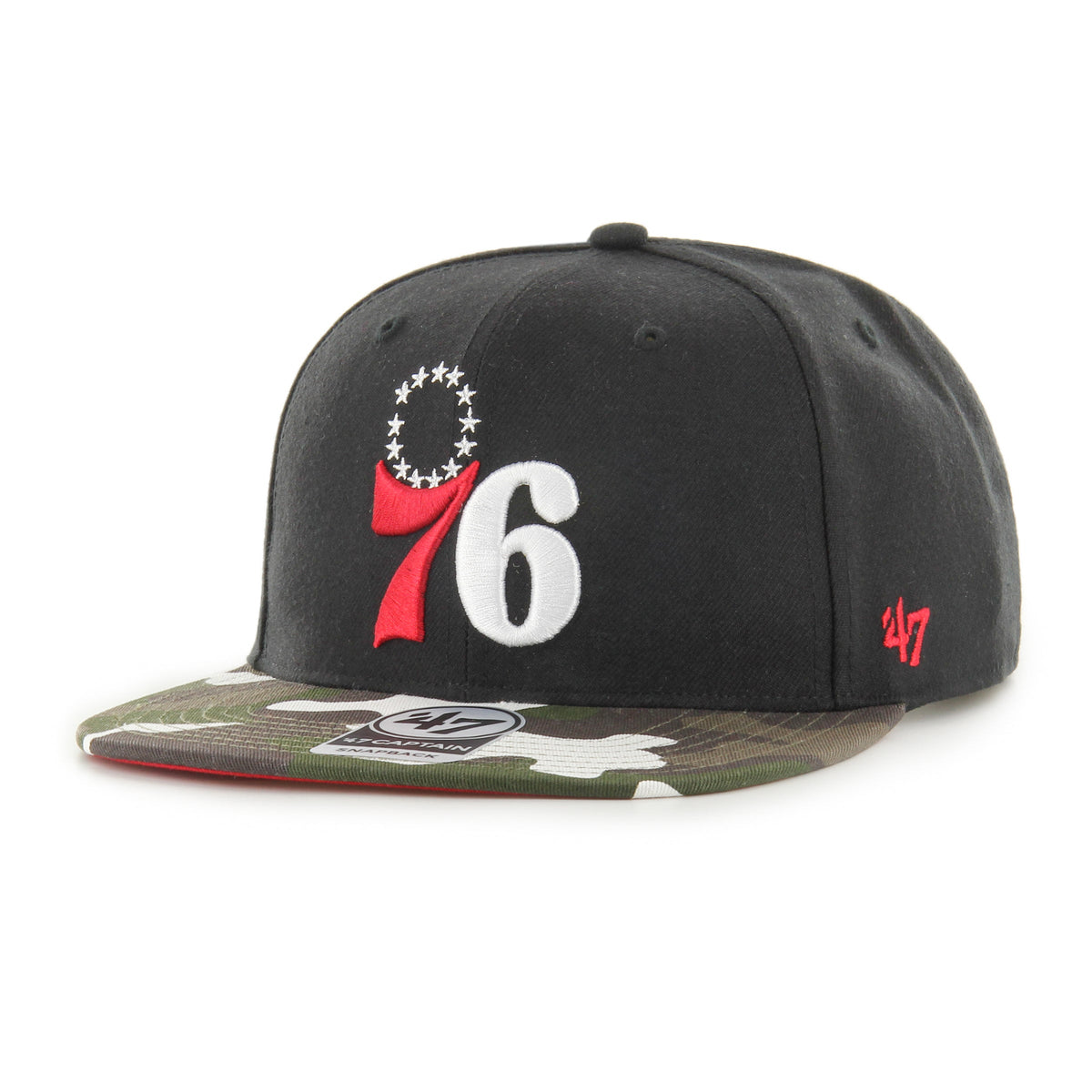 PHILADELPHIA 76ERS CANTEEN '47 CAPTAIN BLACK