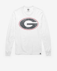 GEORGIA BULLDOGS PREMIER '47 FRANKLIN LONG SLEEVE TEE WHITE WASH