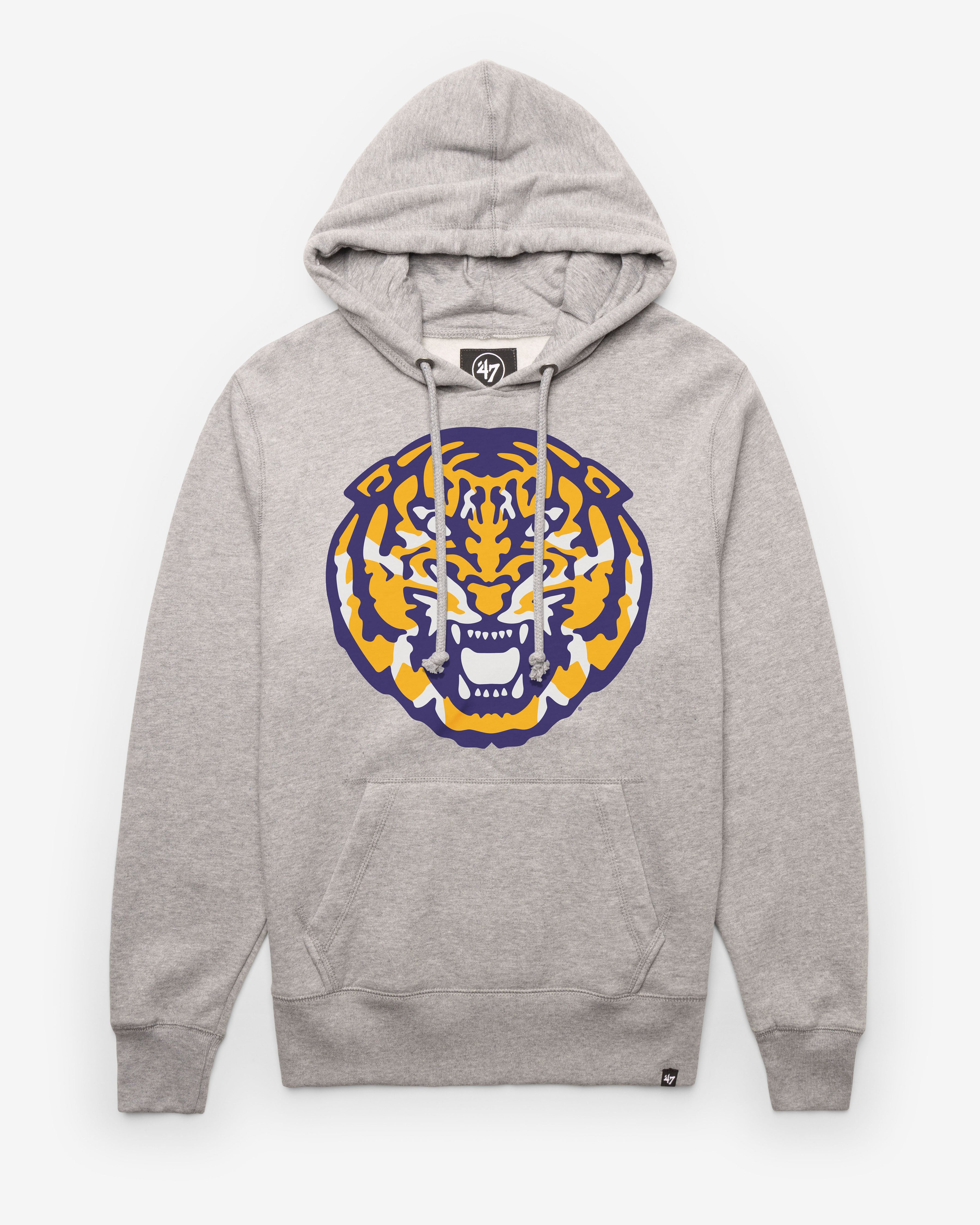 LOUISIANA STATE TIGERS LSU IMPRINT '47 HEADLINE HOOD SLATE GREY