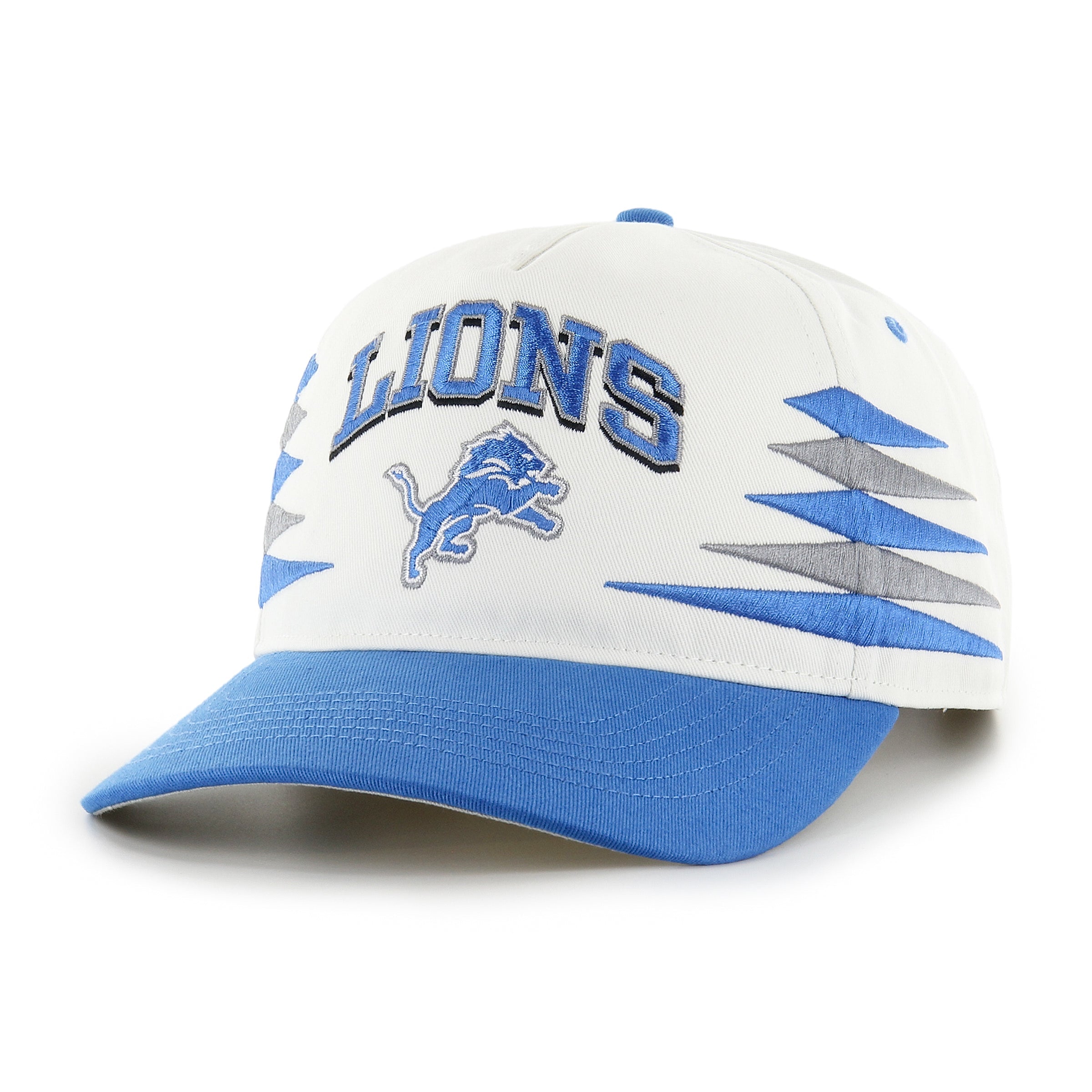 DETROIT LIONS DIAMOND CUT '47 HITCH RF RELAXED FIT WHITE