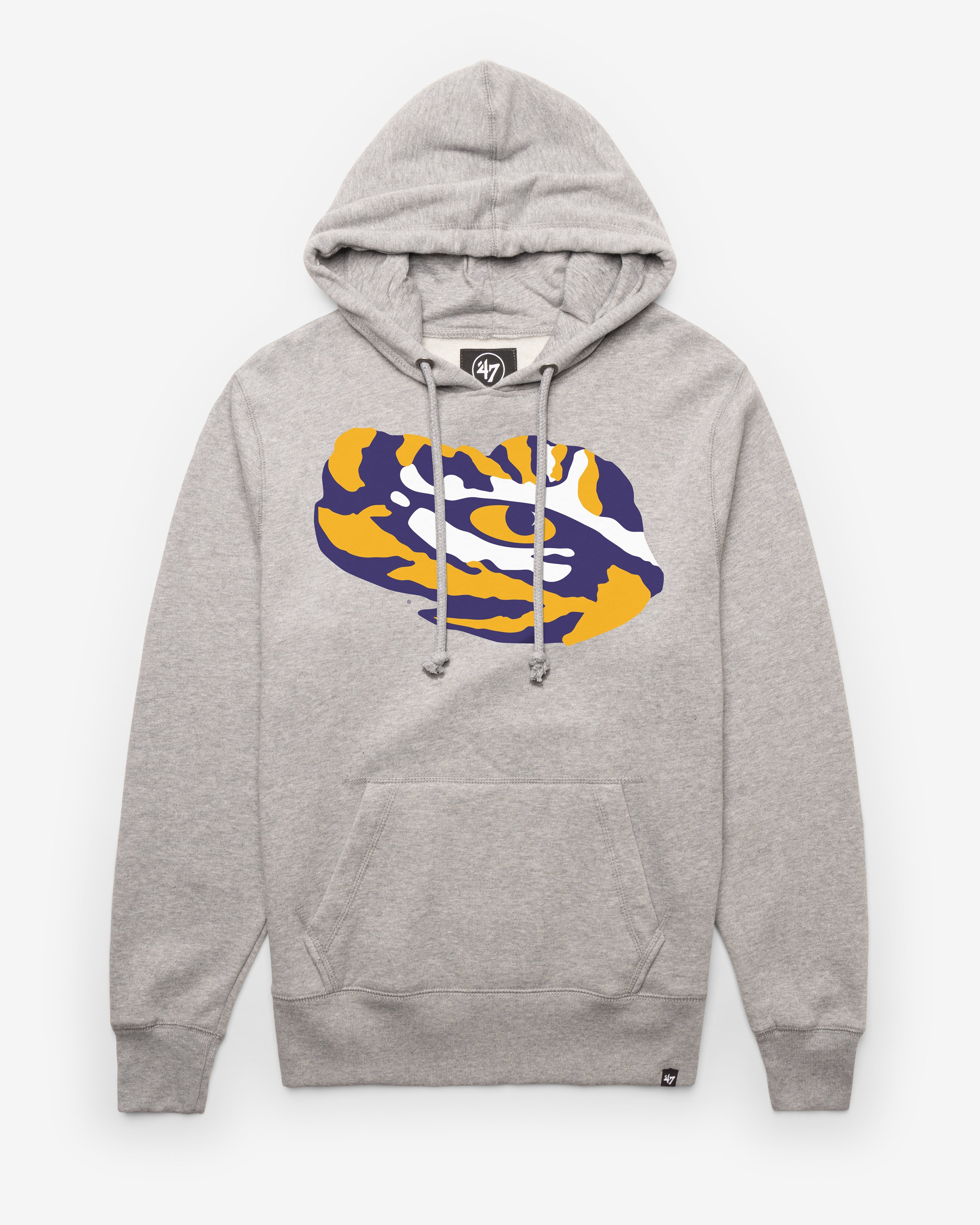 LOUISIANA STATE TIGERS LSU IMPRINT '47 HEADLINE HOOD SLATE GREY