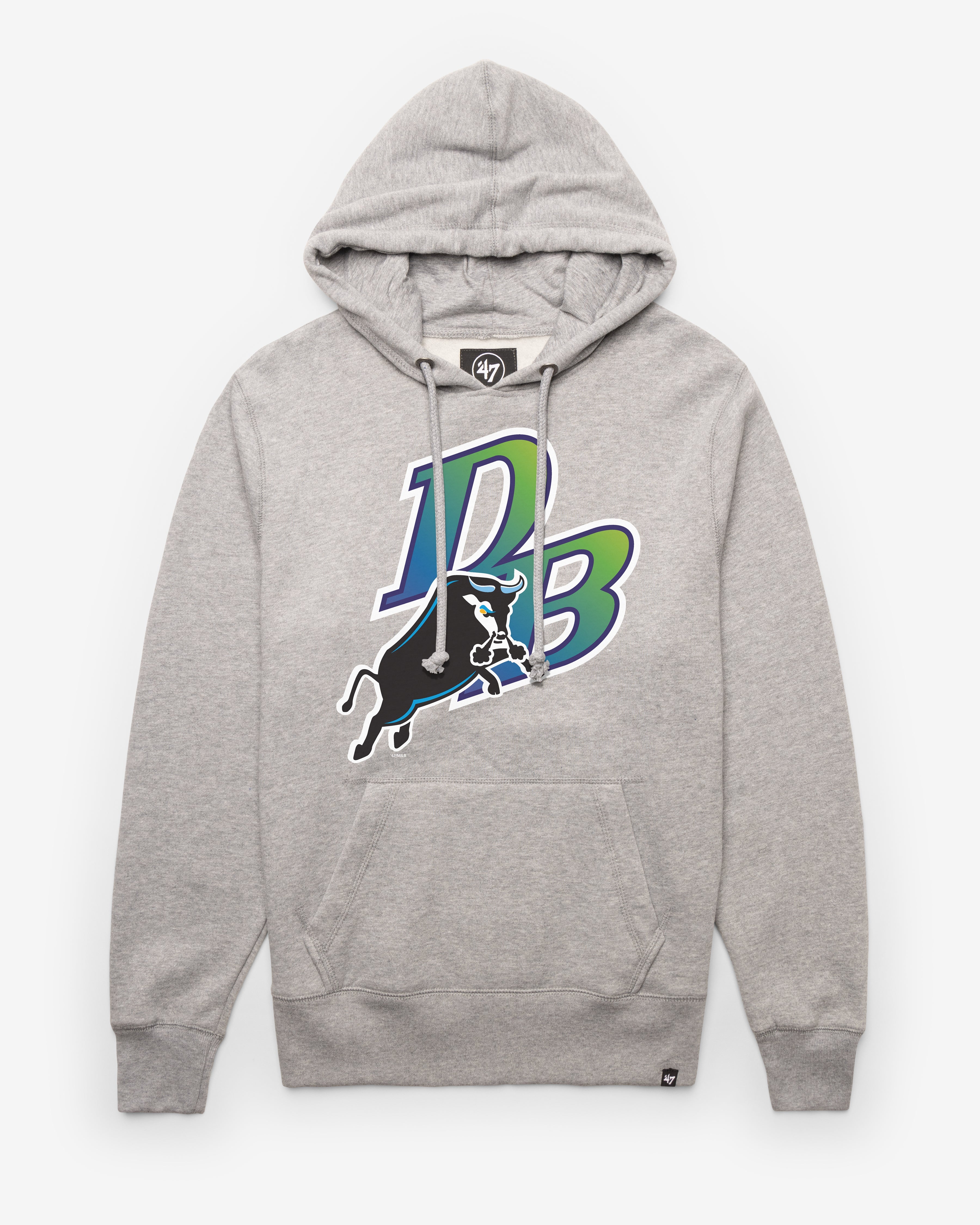DURHAM BULLS IMPRINT '47 HEADLINE HOOD SLATE GREY