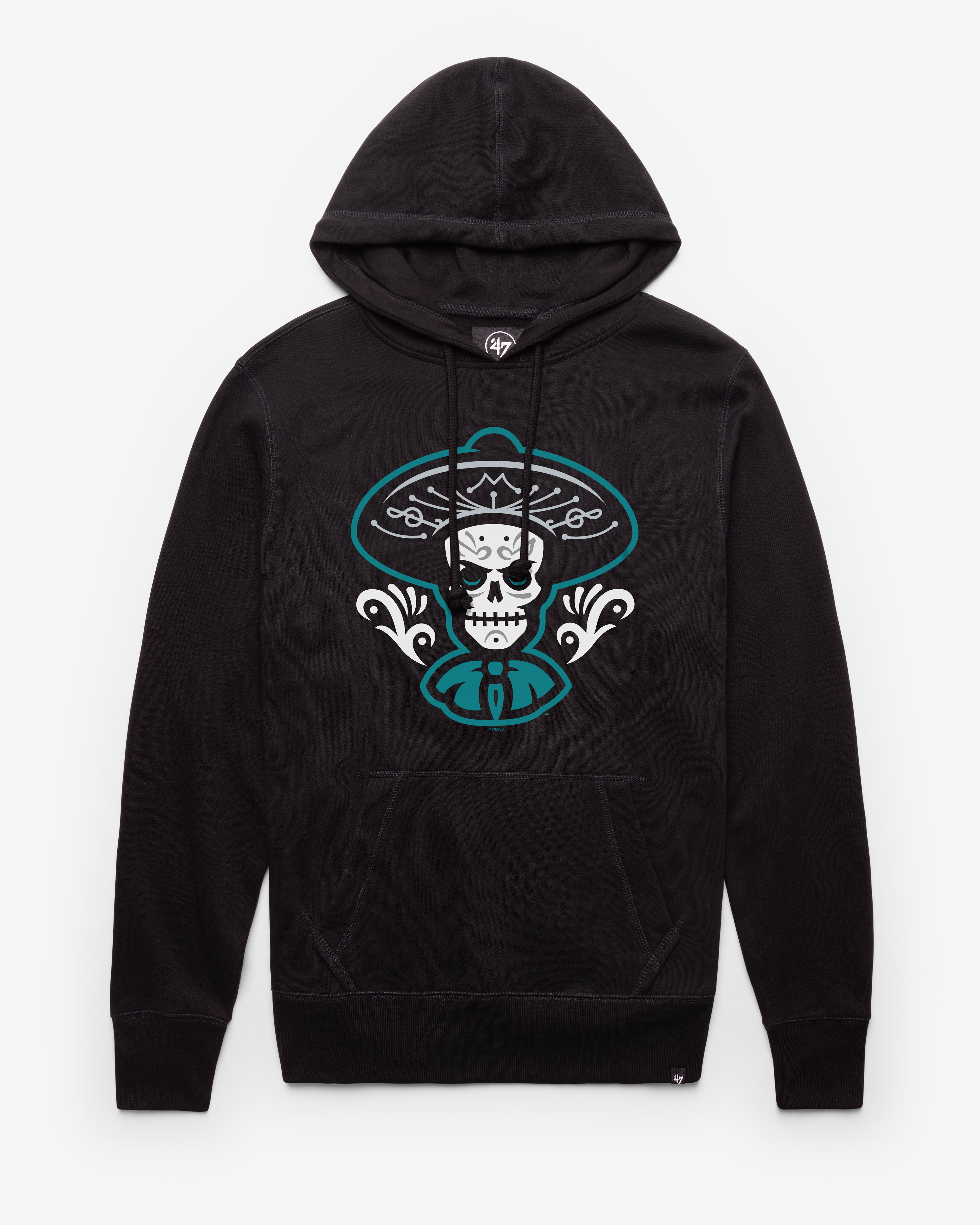 ALBUQUERQUE ISOTOPES COPA IMPRINT '47 HEADLINE HOOD JET BLACK