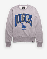 LOS ANGELES DODGERS COOPERSTOWN WALK TALL '47 HEADLINE CREW SLATE GREY