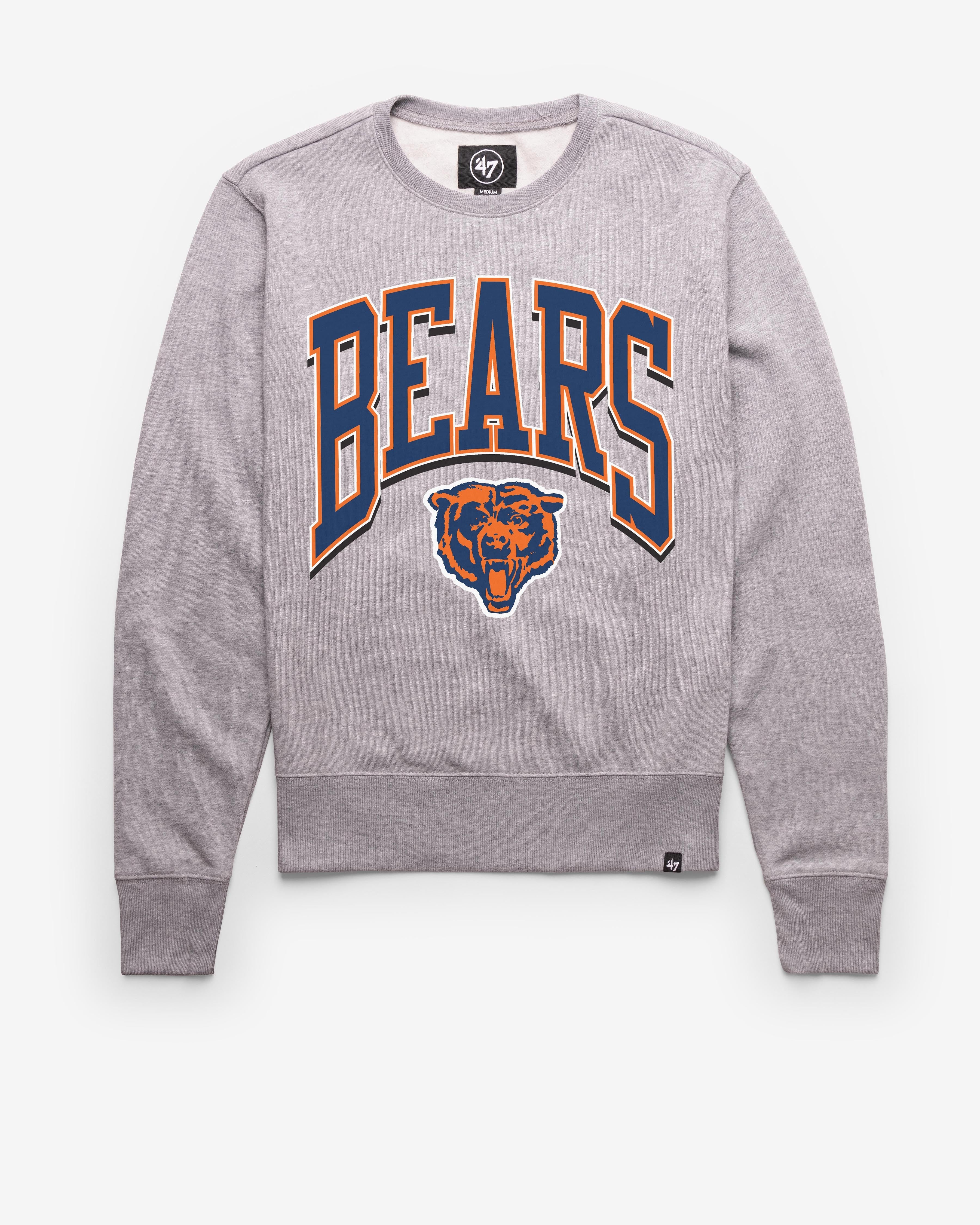 CHICAGO BEARS HISTORIC WALK TALL '47 HEADLINE CREW SLATE GREY