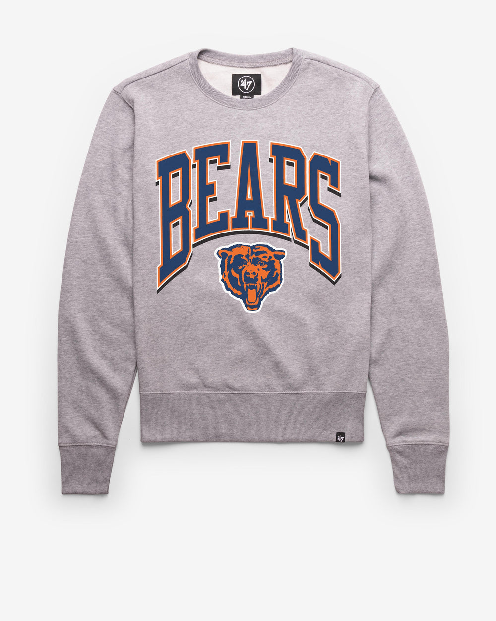 CHICAGO BEARS HISTORIC WALK TALL '47 HEADLINE CREW SLATE GREY