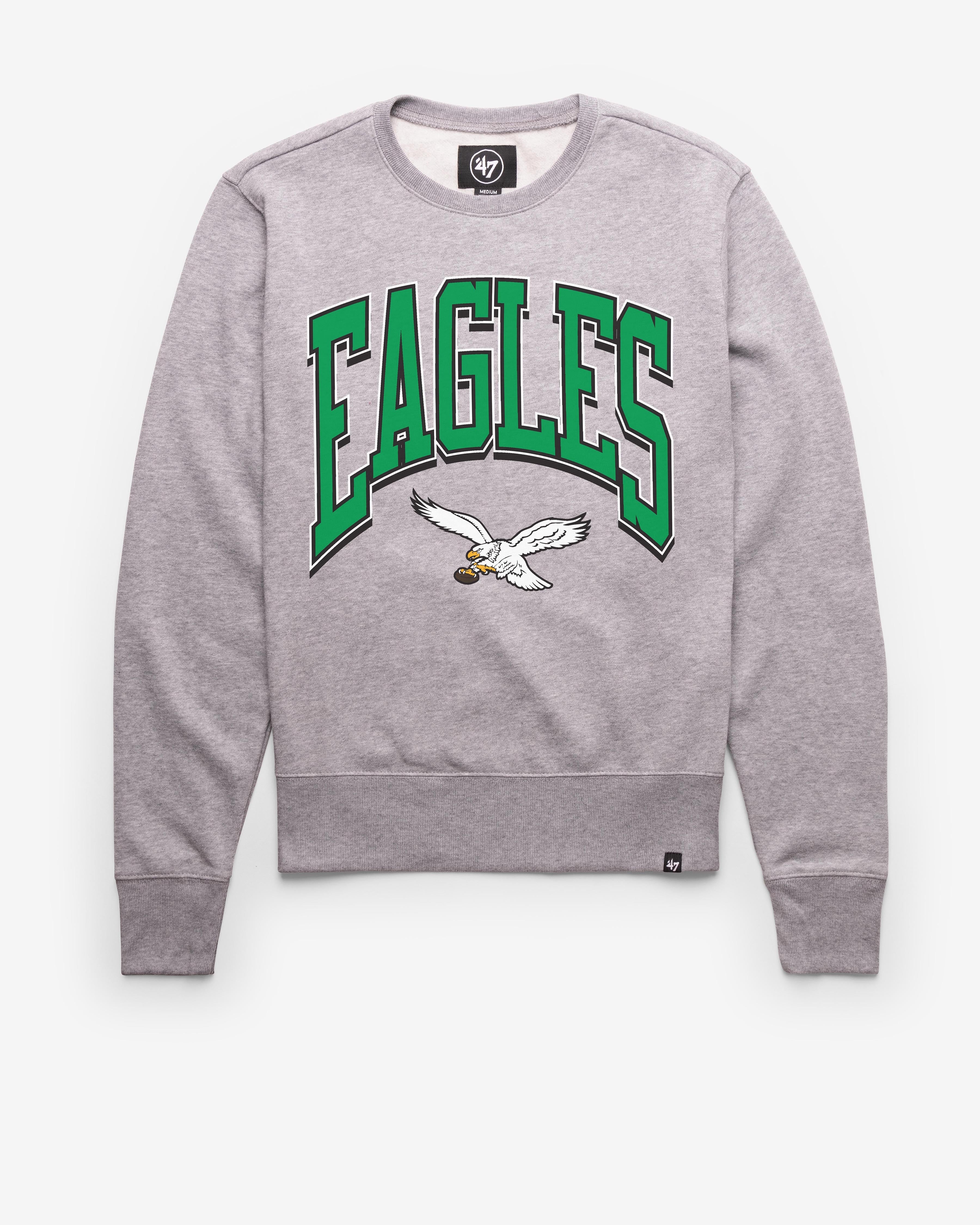 PHILADELPHIA EAGLES HISTORIC WALK TALL '47 HEADLINE CREW SLATE GREY