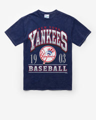 NEW YORK YANKEES LOCKER '47 VINTAGE TUBULAR TEE DT NAVY