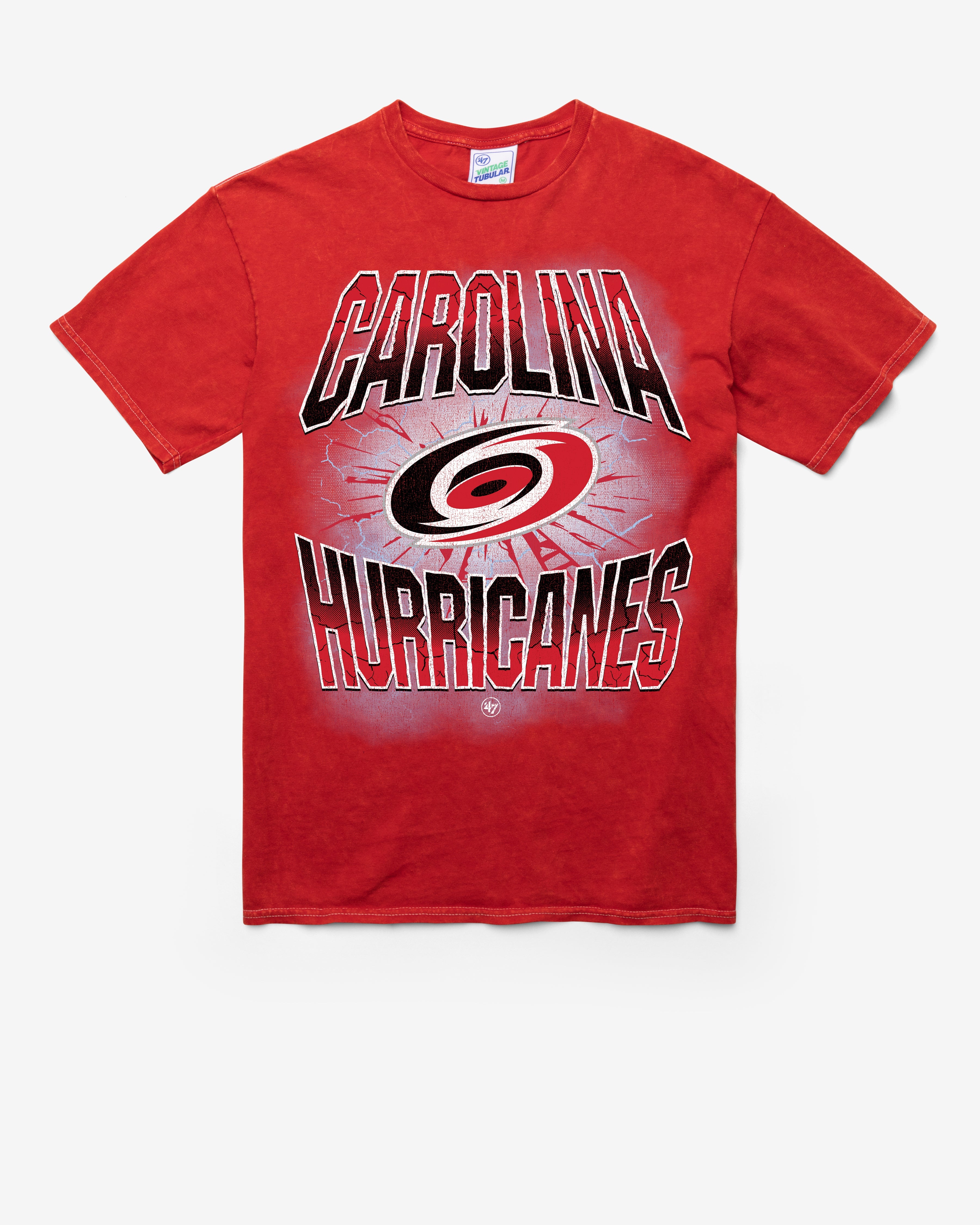 CAROLINA HURRICANES LOCKER VINTAGE '47 TUBULAR TEE DT RED