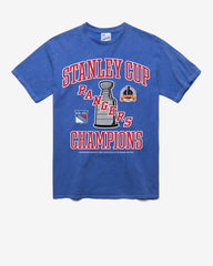 NEW YORK RANGERS VINTAGE STANLEY LOCKER VINTAGE '47 TUBULAR TEE DT CALI BLUE