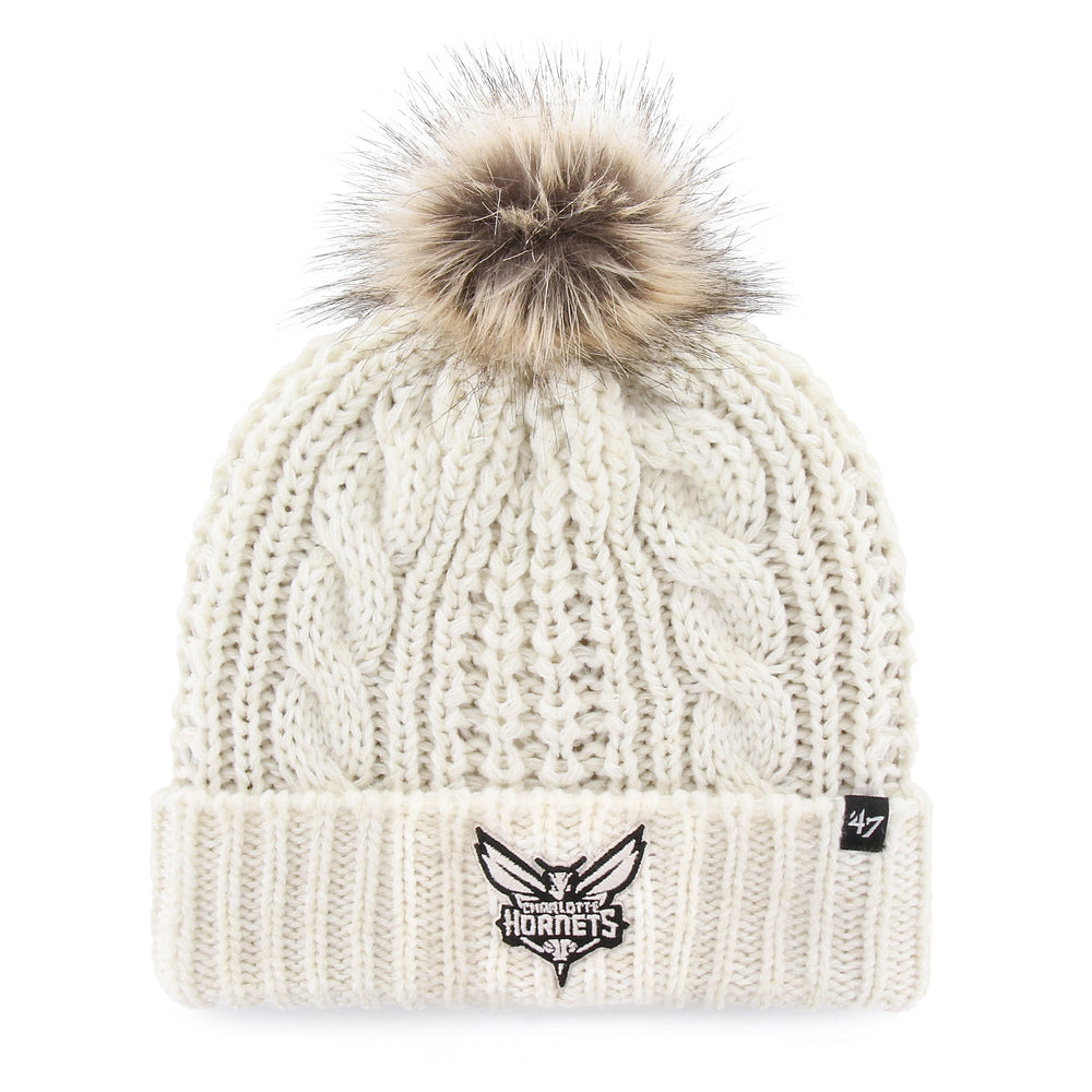 CHARLOTTE HORNETS MEEKO '47 CUFF KNIT WOMENS WHITE