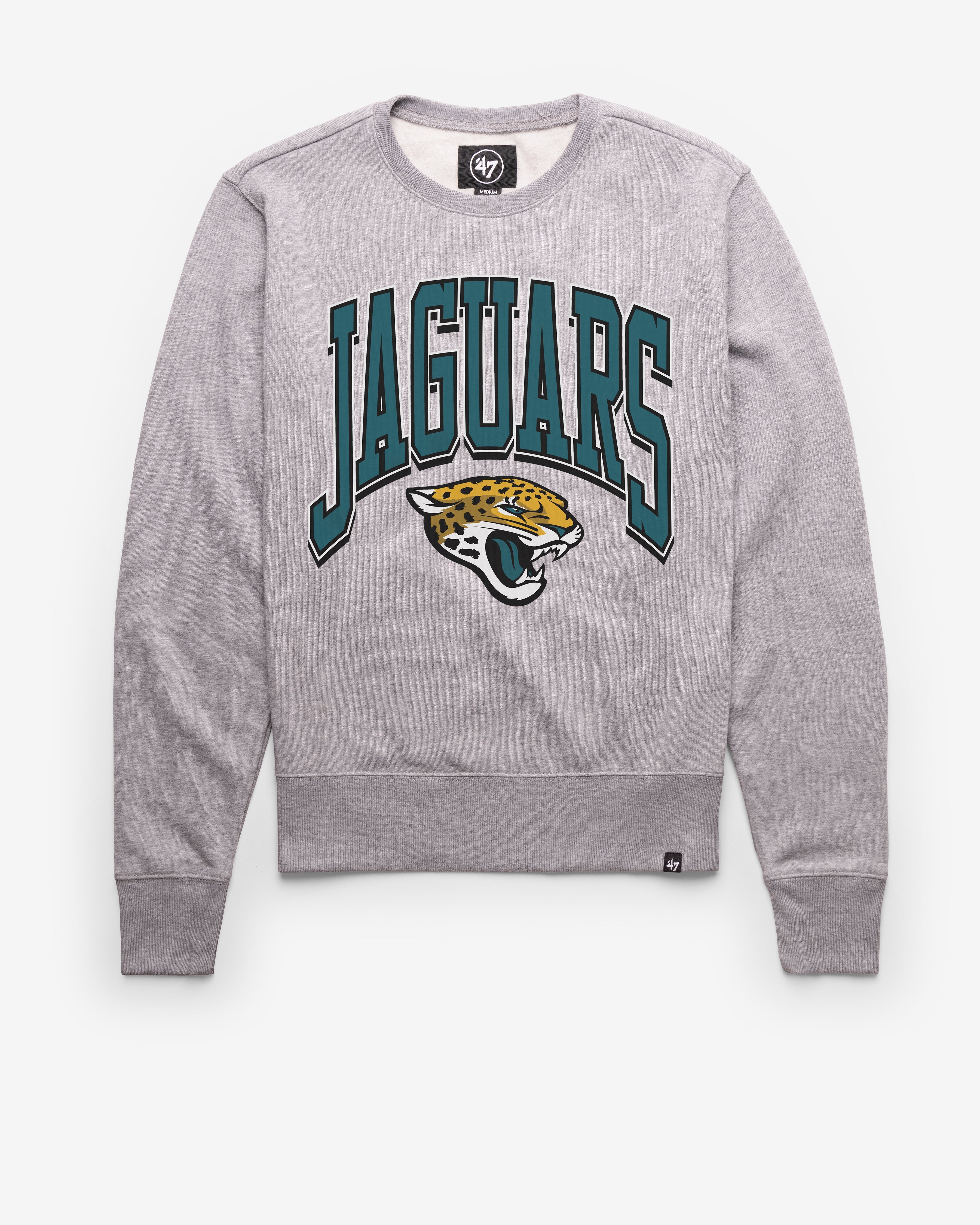 JACKSONVILLE JAGUARS WALK TALL '47 HEADLINE CREW SLATE GREY