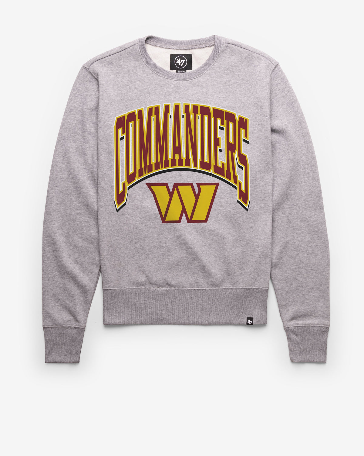 WASHINGTON COMMANDERS WALK TALL '47 HEADLINE CREW SLATE GREY