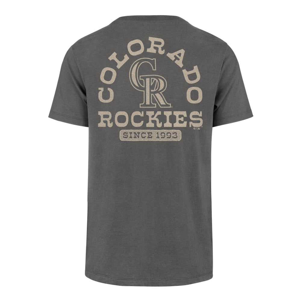 COLORADO ROCKIES BACK CANYON '47 FRANKLIN TEE CINDER