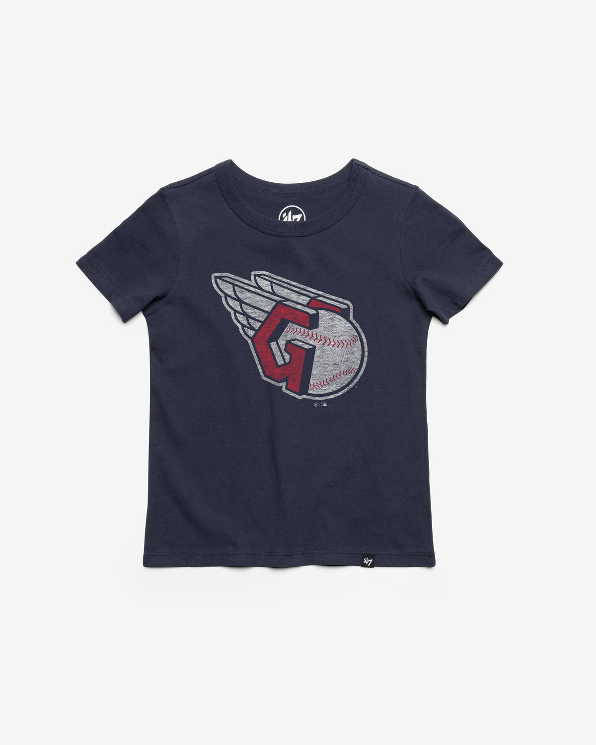 CLEVELAND GUARDIANS PREMIER '47 FRANKLIN TEE KIDS ATLAS BLUE