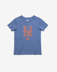 NEW YORK METS PREMIER '47 FRANKLIN TEE KIDS CADET BLUE