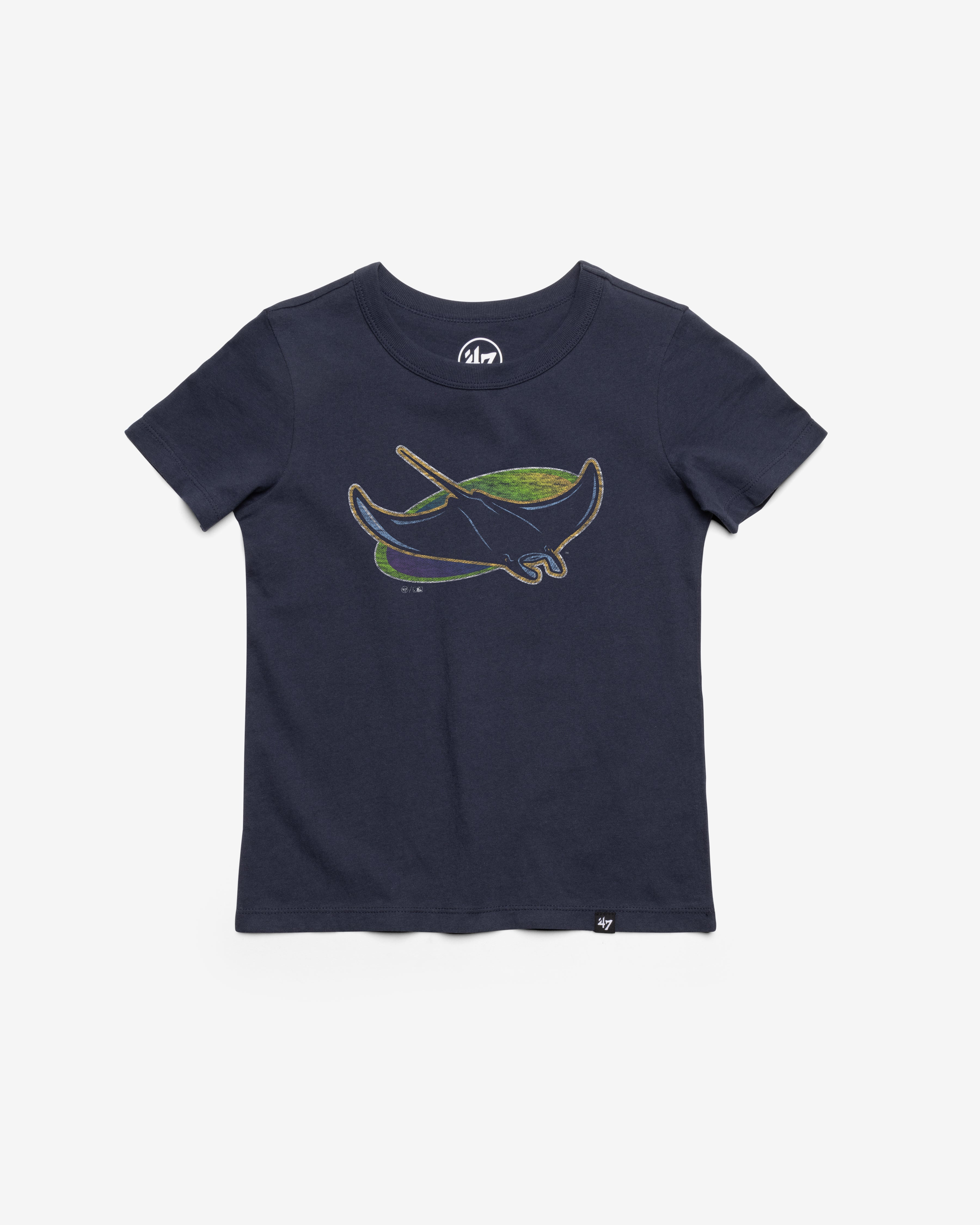 TAMPA BAY RAYS PREMIER '47 FRANKLIN TEE KIDS ATLAS BLUE