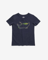 TAMPA BAY RAYS PREMIER '47 FRANKLIN TEE KIDS ATLAS BLUE