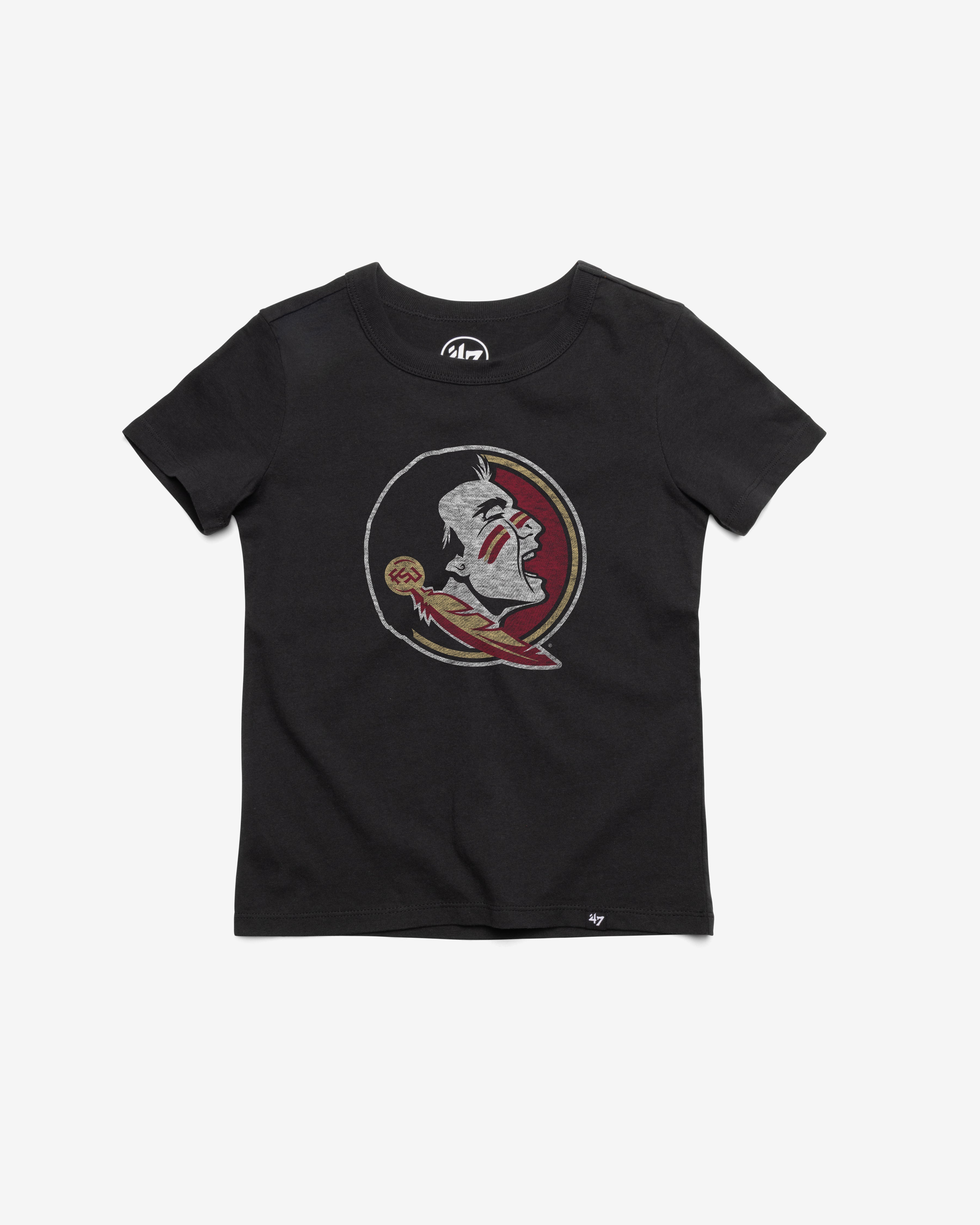 FLORIDA STATE SEMINOLES PREMIER '47 FRANKLIN TEE KIDS FLINT BLACK