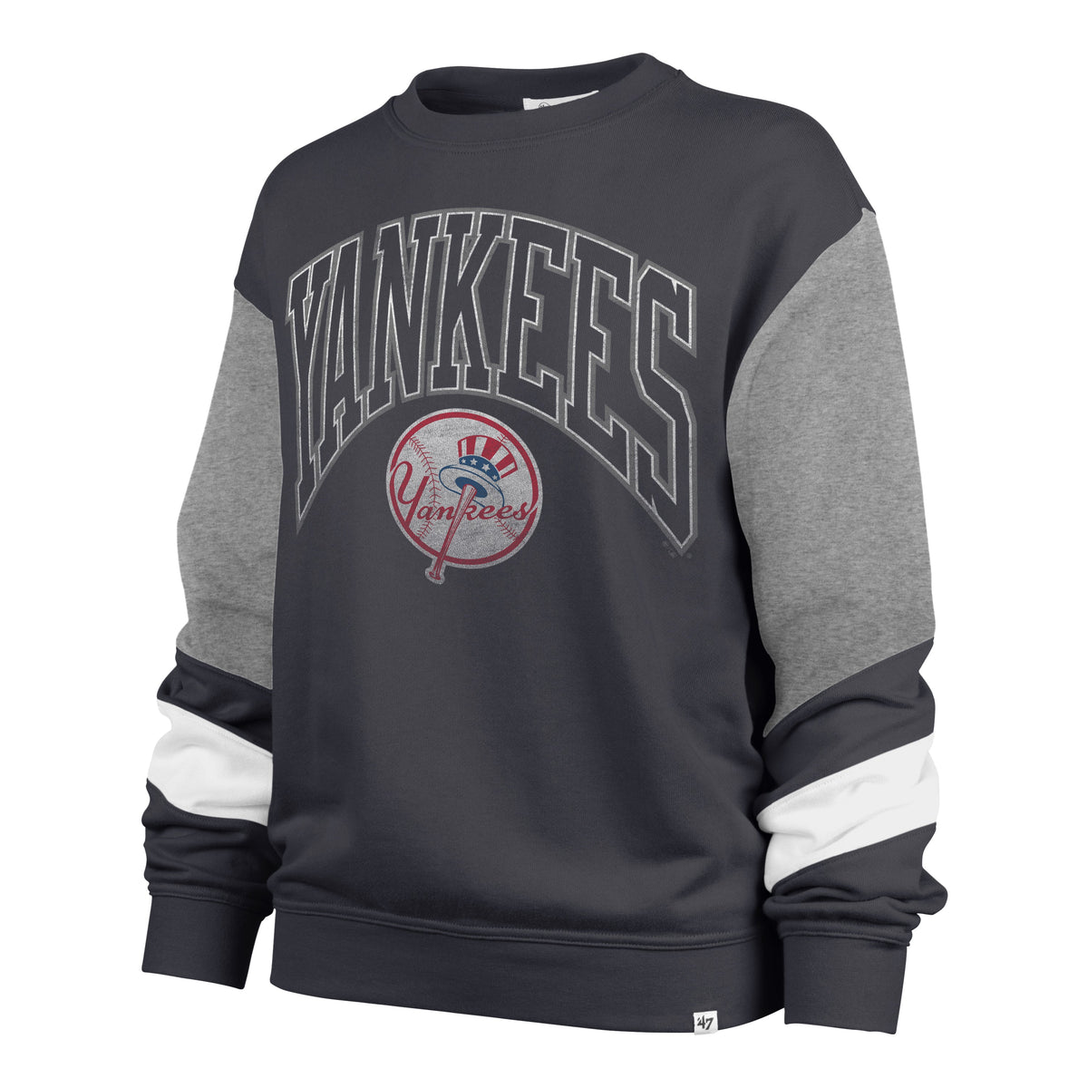 NEW YORK YANKEES DOUBLE HEADER NOVA '47 DORSET PARK CREW WOMENS ATLAS BLUE