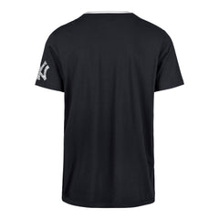 NEW YORK YANKEES COOPERSTOWN DOUBLE HEADER CLOSER '47 PARKER TEE ATLAS BLUE