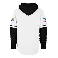 TAMPA BAY RAYS COOPERSTOWN TRIFECTA '47 SHORTSTOP PULLOVER HOOD WHITE WASH
