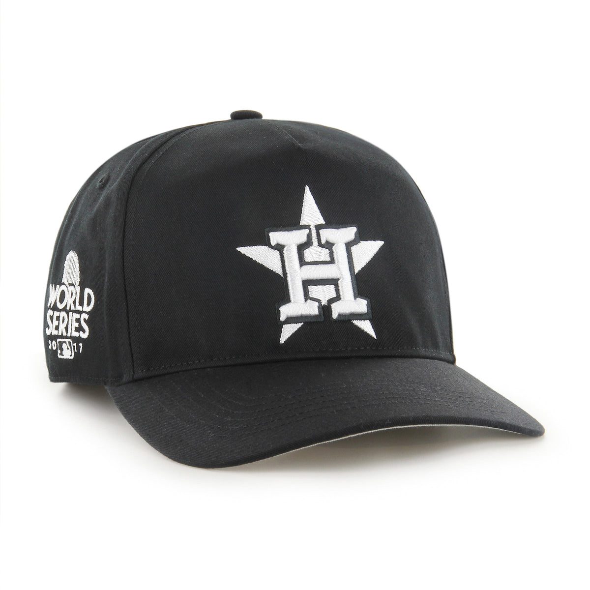 HOUSTON ASTROS COOPERSTOWN WORLD SERIES BLACK & WHITE SURE SHOT '47 HITCH BLACK