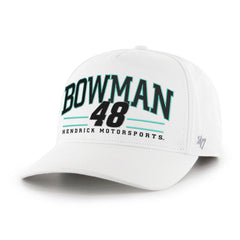 ALEX BOWMAN HENDRICK MOTORSPORTS ROSCOE '47 HITCH WHITE
