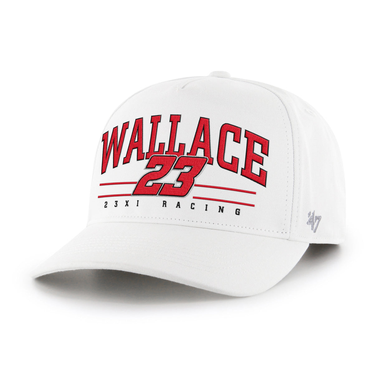 BUBBA WALLACE 23XI RACING ROSCOE '47 HITCH WHITE