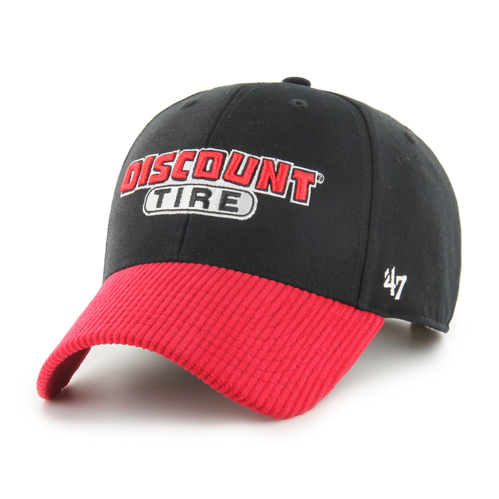 AUSTIN CINDRIC TEAM PENSKE TRIPLE HIT CORDUROY VISOR '47 MVP BLACK