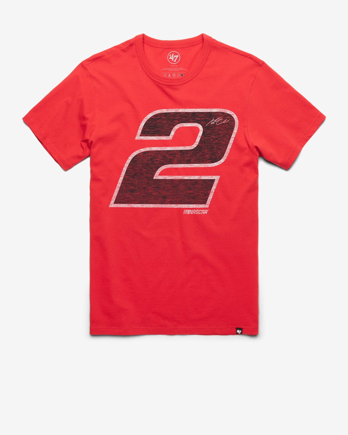 AUSTIN CINDRIC TEAM PENSKE DRIVER '47 FRANKLIN TEE RACER RED