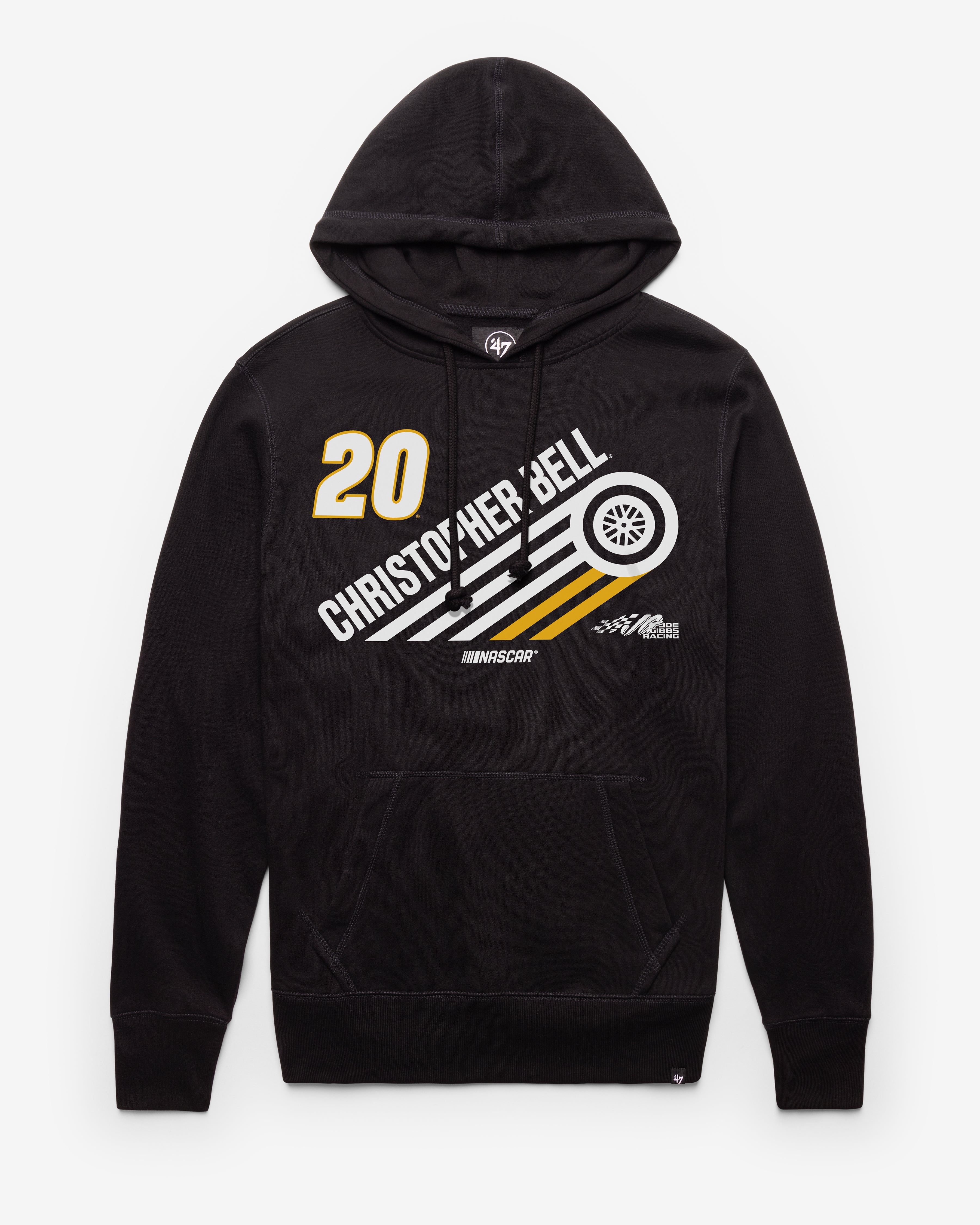 CHRISTOPHER BELL JOE GIBBS RACING INCLINE '47 HEADLINE HOOD JET BLACK