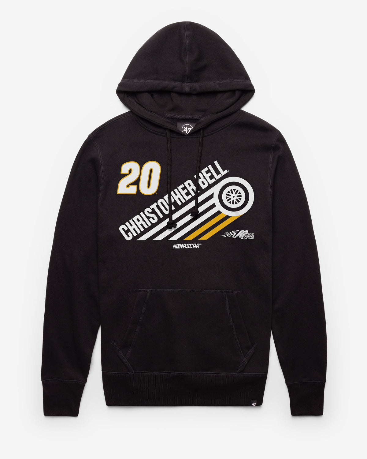 CHRISTOPHER BELL JOE GIBBS RACING INCLINE '47 HEADLINE HOOD JET BLACK