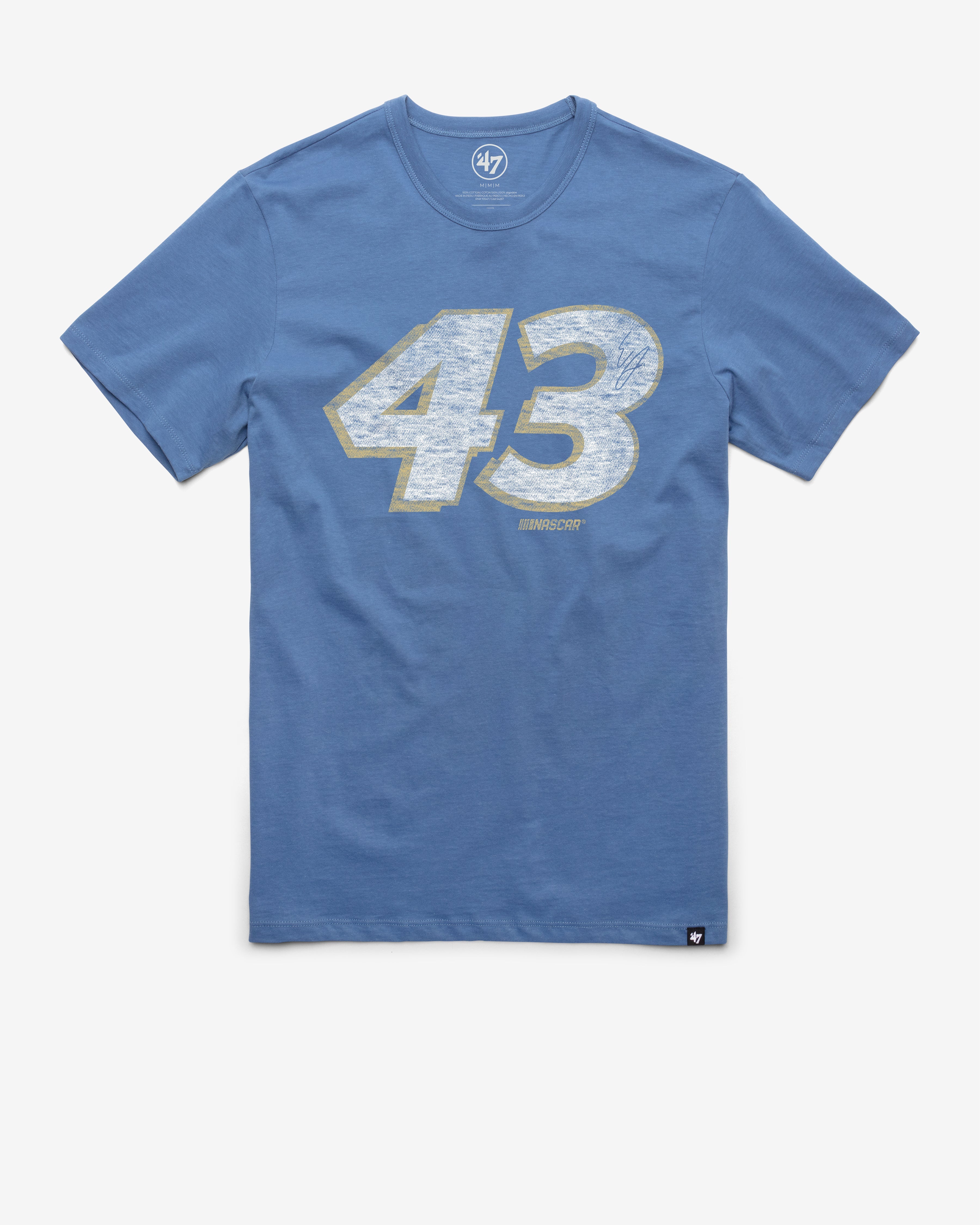 ERIK JONES LEGACY MOTOR CLUB DRIVER '47 FRANKLIN TEE CADET BLUE