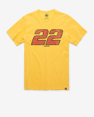 JOEY LOGANO TEAM PENSKE DRIVER '47 FRANKLIN TEE GOLDFINCH