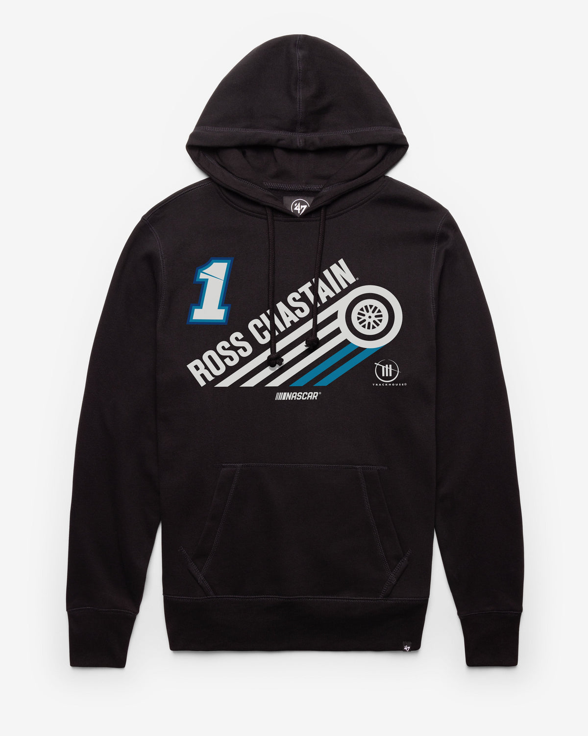 ROSS CHASTAIN TRACKHOUSE RACING INCLINE '47 HEADLINE HOOD JET BLACK