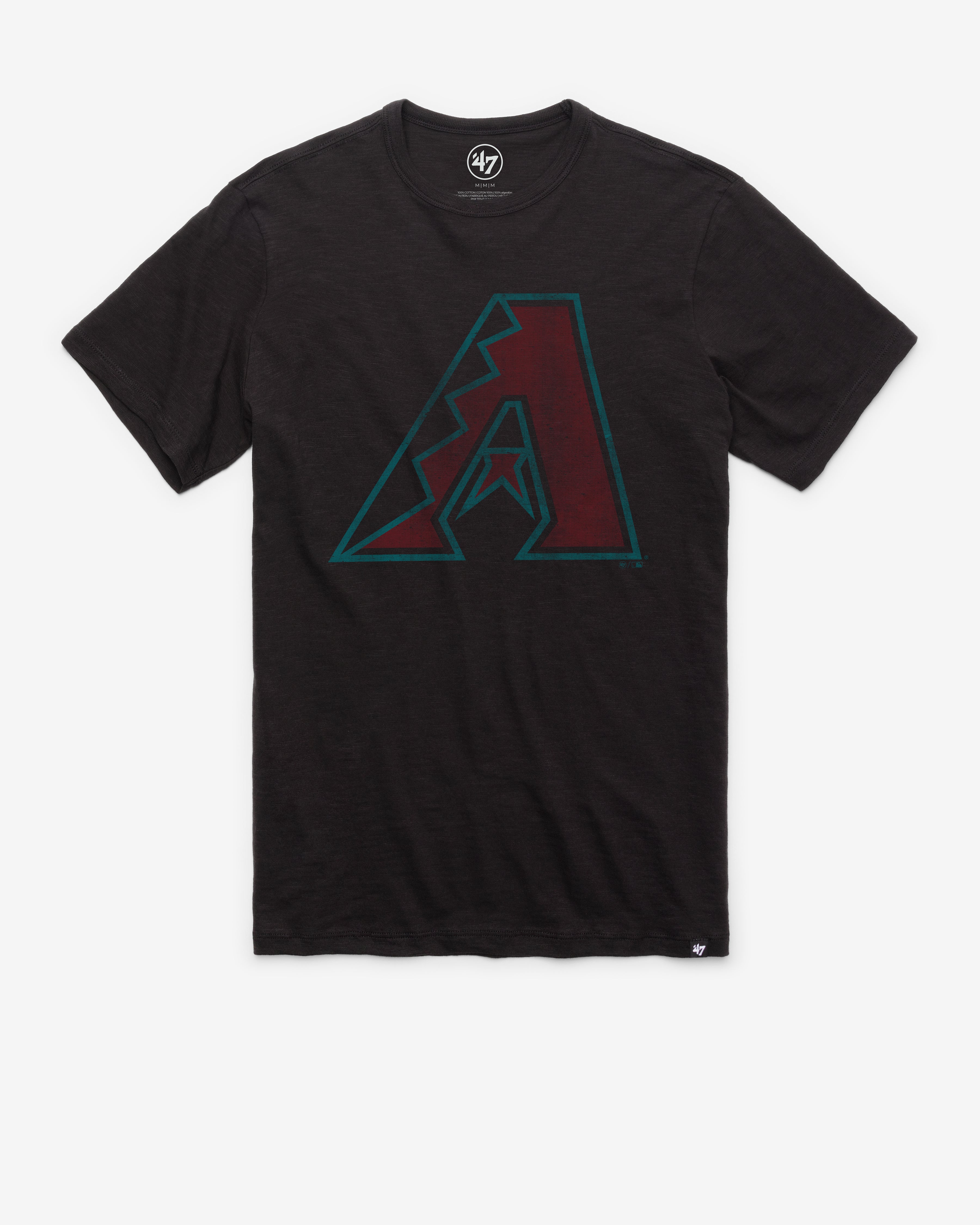 ARIZONA DIAMONDBACKS GRIT '47 SCRUM TEE JET BLACK