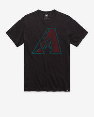 ARIZONA DIAMONDBACKS GRIT '47 SCRUM TEE JET BLACK