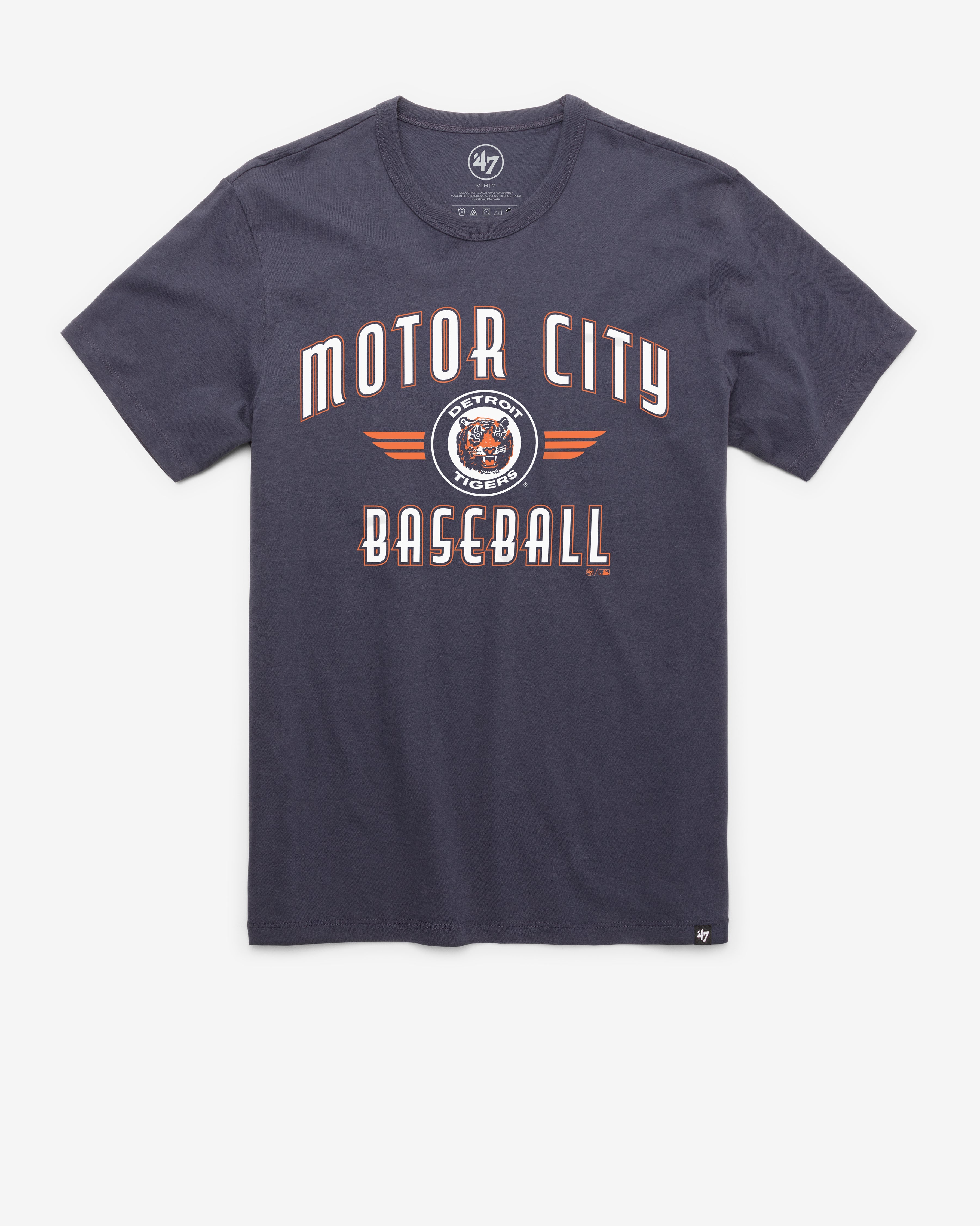 DETROIT TIGERS COOPERSTOWN REGION '47 FRANKLIN TEE ATLAS BLUE