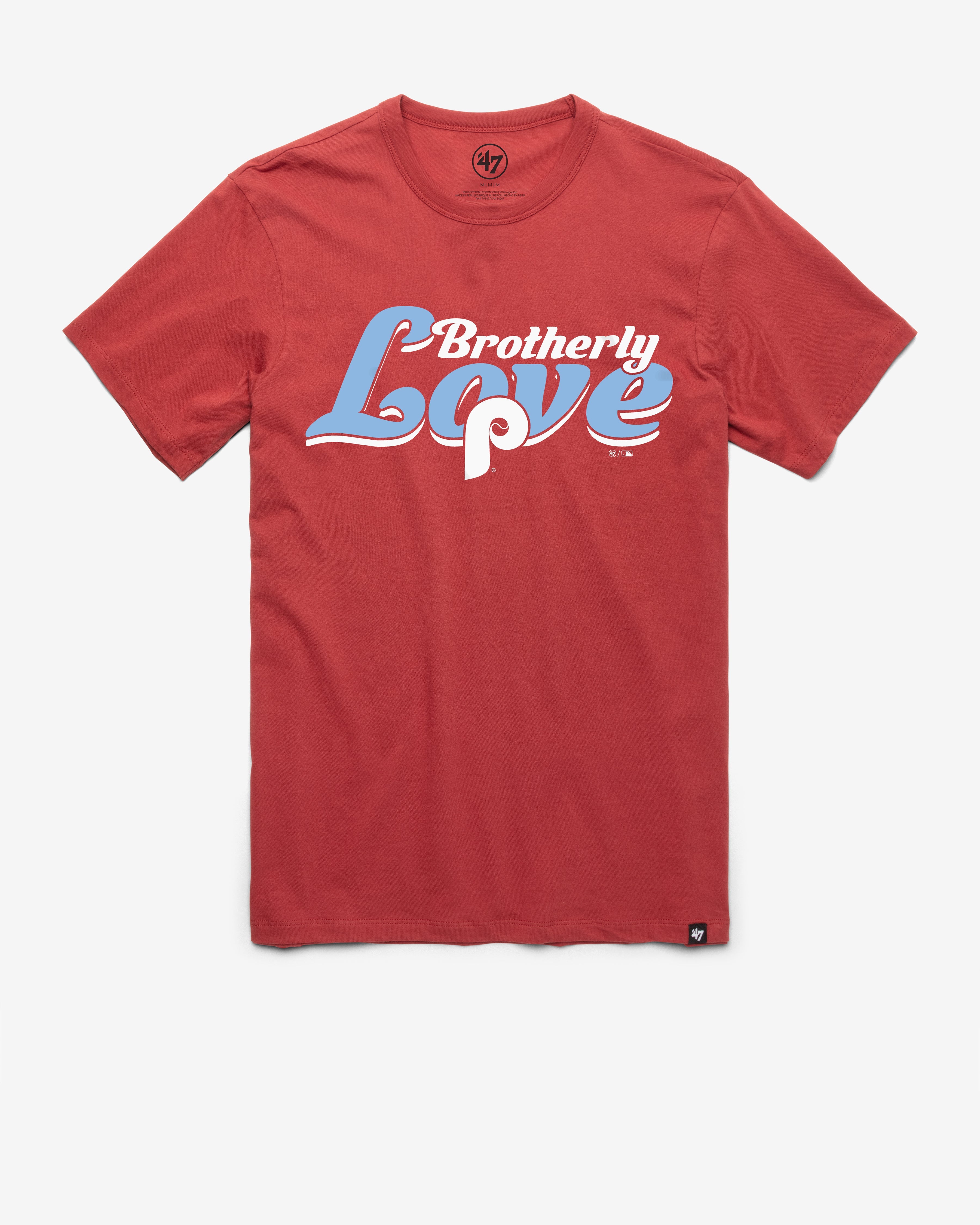 PHILADELPHIA PHILLIES COOPERSTOWN REGION '47 FRANKLIN TEE MISSION RED