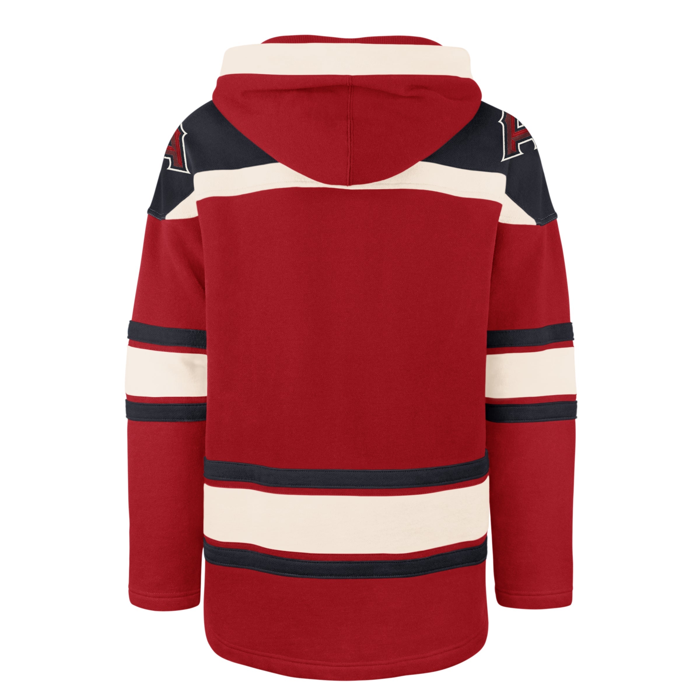LOS ANGELES ANGELS SUPERIOR '47 LACER HOOD RED