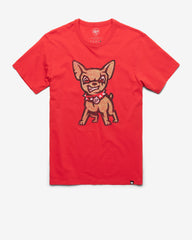 EL PASO CHIHUAHUAS PREMIER '47 FRANKLIN TEE RACER RED